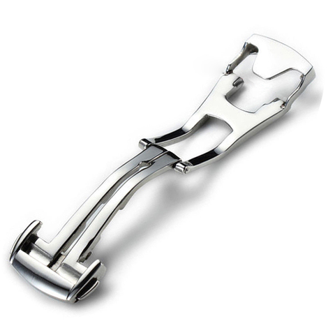 18mm/20mm Stainless Steel Deployant Watch Strap Folding Buckle Clasp For Omega ► Photo 1/3