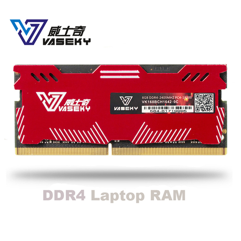 Vaseky 4GB 8GB 4G 8G Laptop notebook Memory RAM Memoria Module Computer  PC4 DDR4 16GB  2133MHZ 2400MHZ 2666 2133 2400 MHz RAM ► Photo 1/6