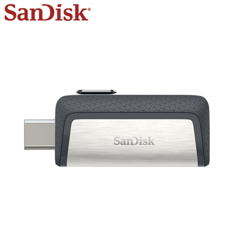 SanDisk Ultra Dual Drive With Type-C USB 3.1 Flash Disk 32GB 64GB 128GB 256GB OTG Pendrive Memory Stick U Disk Max 150MB/s ► Photo 1/6