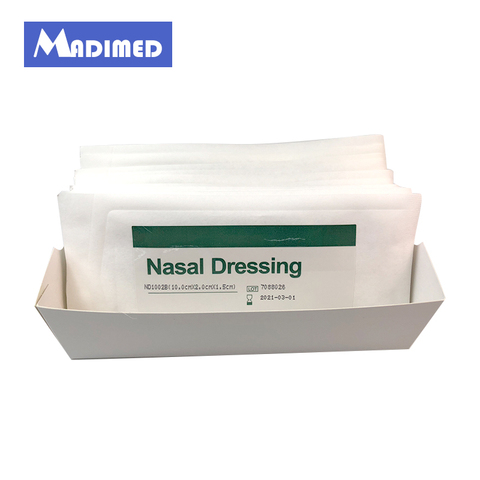 Disposable Nasal Dressing Medical Hemostatic PVA Sponge for Nose Bleeding  Nasal Cavity Packing Haemostasis ► Photo 1/6