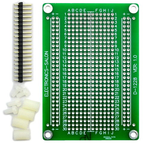 Electronics-Salon Solderable Breadboard Proto Board PCB DIY Kit for Raspberry Pi 2/3 Model A B A+ B+ ZERO ► Photo 1/1