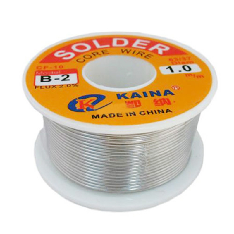 Details about   Solder Wire 0.3/0.5/0.8/1.0MM FLUX 2.0% 63FT Tin Lead Tin Wire Melt Rosin Core 
