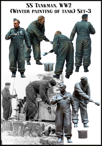 1:35 WWII German tank crews paint two ► Photo 1/1