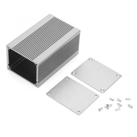 Silver Extruded Aluminum Enclosures Housing Waterproof PCB Instrument Project Case Electronic DIY Junction Box 40 * 50 * 80mm ► Photo 1/6