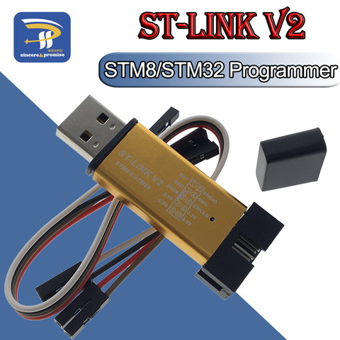 ST-Link V2 stlink mini STM8 STM32 ST LINK Simulator Download Programming With Cover ► Photo 1/6