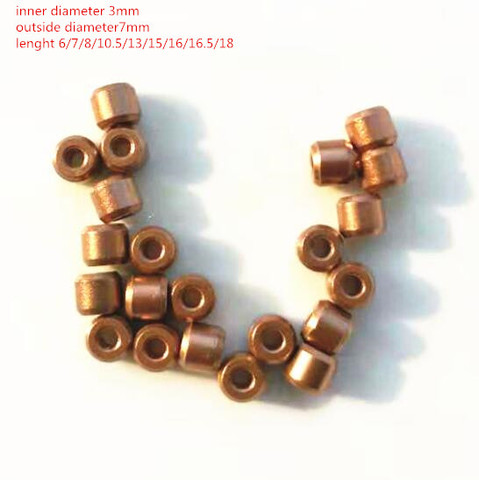 10pcs/lot 3mm small bearing Copper brass bushing guide sleeve Precision mini Oil bearing ► Photo 1/1