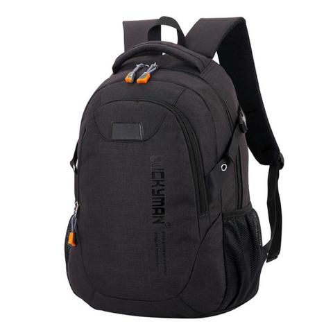 Backpack Canvas Travel Backpacks Unisex Laptop Bags Backpack Designer Student Bag Rucksack Casual Daypacks Black Stachel10-12 ► Photo 1/6