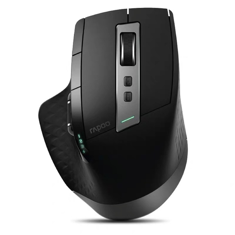 Rapoo MT750PRO/W Rechargeable Multi-mode Wireless Mouse Easy-Switch between Bluetooth and 2.4G up to 4 Device for Computer Phone ► Photo 1/6
