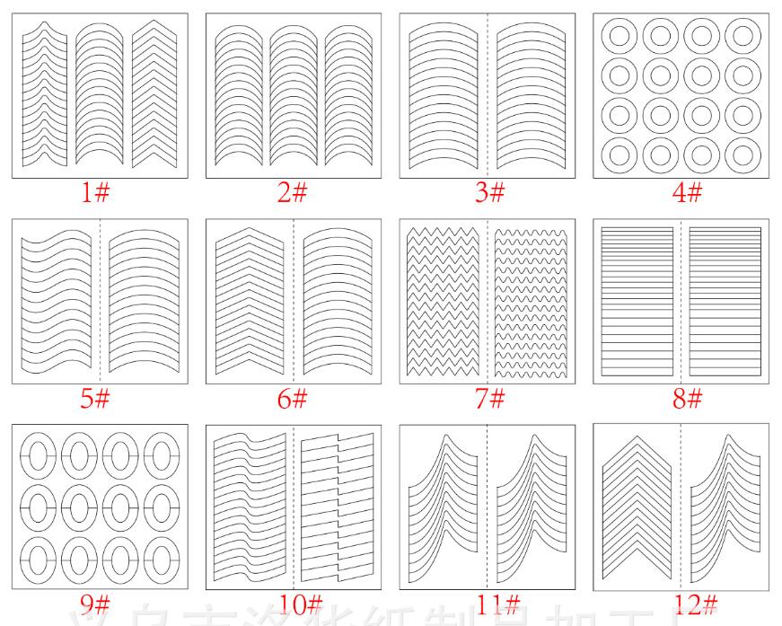 Betterz 48pcs French Stencil Nail Art Form Fringe Guides Manicure DIY Stickers Tips Decor, Type 2