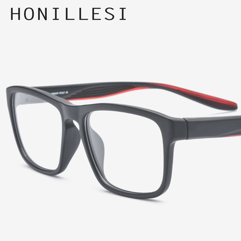 TR90 Eyeglasses Frame Men Sports Prescription Eye Glasses Women Outdoor Oversize Square Spectacles Myopia Optical Eyewear 1009 ► Photo 1/1