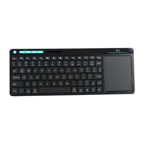 Original Rii K18 2.4GHz Wireless Multimedia Mini Keyboard With Touchpad Air Mouse,For PC,Google Smart TV,HTPC IPTV,Android Box ► Photo 1/6