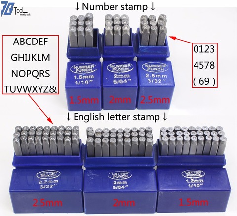 Low Price High Quality Stamps Alphabet And 26 English Letters Set Punch Steel Metal 9 Die Tool Case Craft ► Photo 1/4