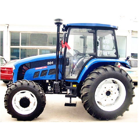 90hp Hot Overseas customizable multifunctional 4 wheel drive 90hp tractor farm tractor with cheap price ► Photo 1/1