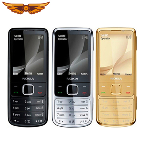 6700C Original Unlocked Nokia 6700 Classic Gold Cell Phone Unlocked GPS 5MP 6700c Russian  or Arabic Keyboard Free Shipping ► Photo 1/6