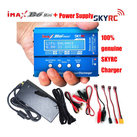 SKYRC Original IMAX B6 Mini Digital Balance Charger For RC Helicopter Car Toys Quadcopter Lipo NiMH Battery with Power Supply ► Photo 1/6