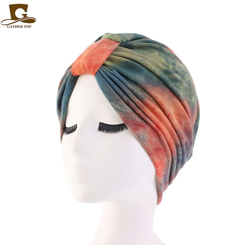 New Modal Turban Sleep Cap For Hair Loss Home Head Cover for Chemo Women ► Photo 1/6