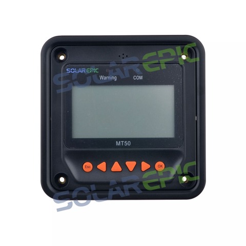 Solar Controller MT50 Remote Meter For Solar Charge Controller Regulator MT-50 RJ45 Cable 2m MT50 Use For Epever MPPT Controller ► Photo 1/6
