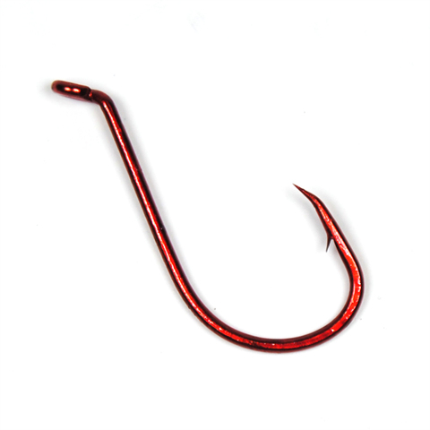 50pcs High Carbon Steel Red Octopus Beak Hook 8299 Size 2 1 2/0 4/0 5/0 6/0 8/0 Barbed Saltwater Fish Hooks ► Photo 1/2