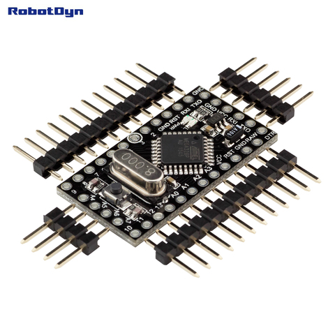 ProMini ATmega328P 3.3V, Compatible for Arduino Pro Mini. At board original ATmega328 chips. ► Photo 1/3