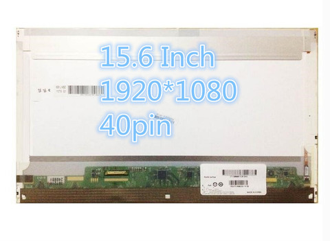 Laptop lcd screen for 15.6 LTN156HT01 LP156WF1 TLC1 B156HW02 V1 B156HW01 N156HGE-L11 N156HGE-L12 1920*1080 40pin ► Photo 1/1