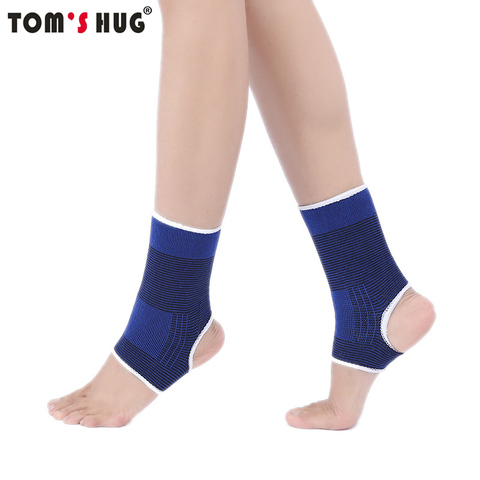 Tom's Hug Brand Ankle Support Brace Warm 1 Pcs Sport Outdoor Bicycle Gym Anti Sprained Ankles Protect Nursing Care Blue ► Photo 1/3