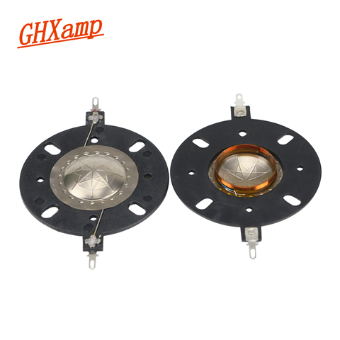 GHXAMP 25.4mm Titanium Diaphragm treble ring Voice coil 8OHM 25.5 Core 6OHM 8OHM Tweeter Speaker Repairs 1 Pairs ► Photo 1/6