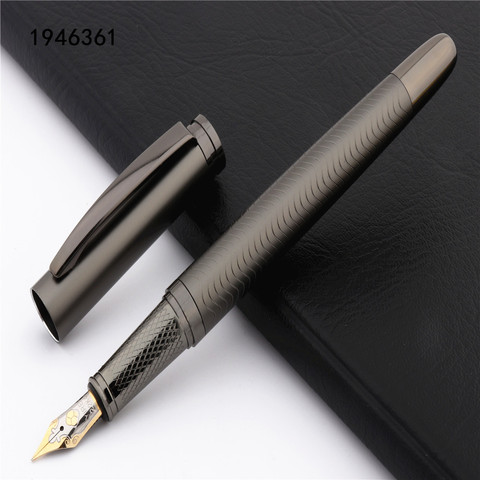 Luxury high quality Collector's Edition 998 Pure gray Fish scale line  Business School student office Fountain pen New ► Photo 1/5