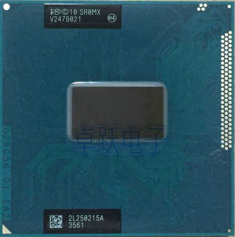 original Intel CPU I5-3320M SR0MX I5 3320M SROMX 2.6G/3M HM75 HM76 HM77 100% chips new and original IC ► Photo 1/1