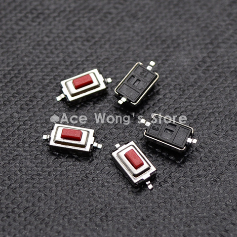 100PCS/Lot 3*6*2.5MM 3X6X2.5MM Tactile Tact Push Red Button Micro Switch Momentary ► Photo 1/1