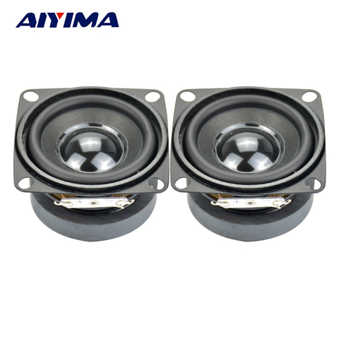 AIYIMA 2Pcs 2Inch 4ohm 5W Vollbild Speakers Mini Audio Subwoofer Loudspeaker ► Photo 1/6