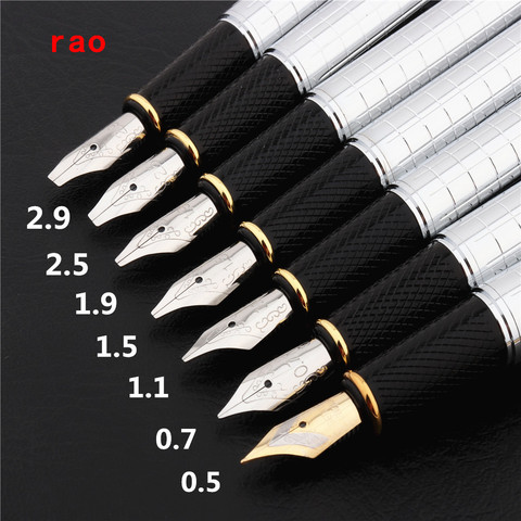 High quality 509 Platinum 0.5/0.7/1.1/1.5/1.9/2.5/2.9 Art calligraphy Nib school Student office stationery Fountain Pen ► Photo 1/6