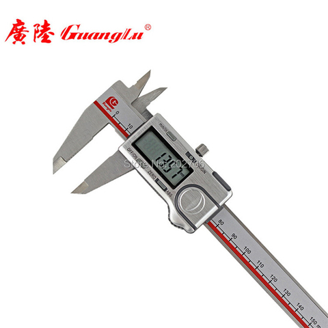 Best quality Guanglu brand 0-150mm 6inch origin Mode Digital Caliper ABS origin electronic vernier caliper micrometer gauge ► Photo 1/6