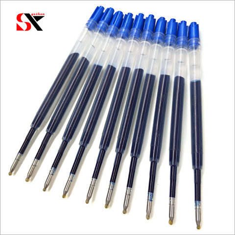 Yushun 424 black blue ink gel pen refill L98mm Recharge replacement for Metal ballpoint pen Neutral refills office school 10 PCS ► Photo 1/6