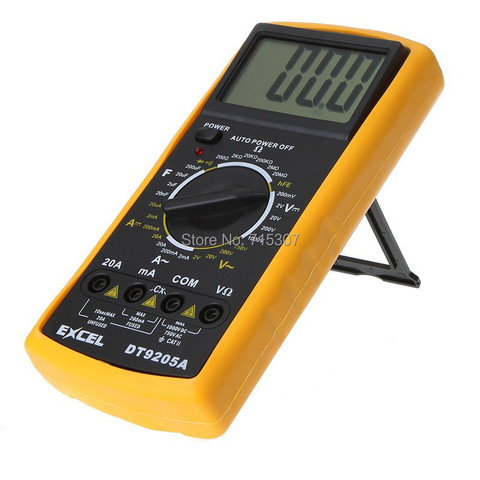PHISCALE 3pcs DT9205 / DT9025A new & good quality Individually wrapped  Tester Meter Digital Multimeter  ► Photo 1/3