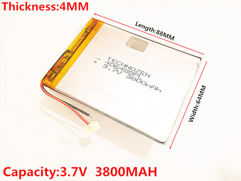 Liter energy battery 406488 3.7V 3800MAH 406689 406590 Li-ion Tablet pc battery For 7,8,9 inch Polymer lithiumion ► Photo 1/2