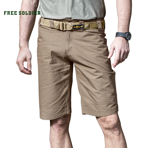 FREE SOLDIER Outdoor tactical camping hiking shorts, wear-proof breathable breeches spring-summer men's tactical shorts ► Photo 1/6