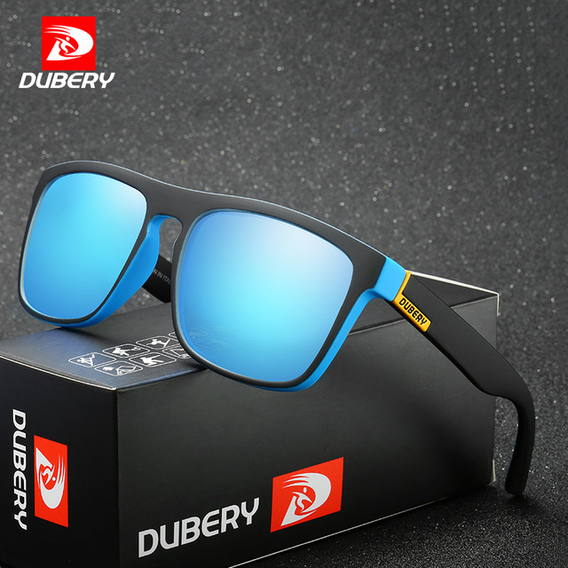 DUBERY Polarized Sunglasses Men's Driving Shades Male Sun Glasses