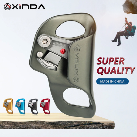 XINDA Outdoor Camping Rock Climbing Chest Ascender Safety Rope Ascending Anti Fall Off Survival foldable trigger Climb Equipment ► Photo 1/6