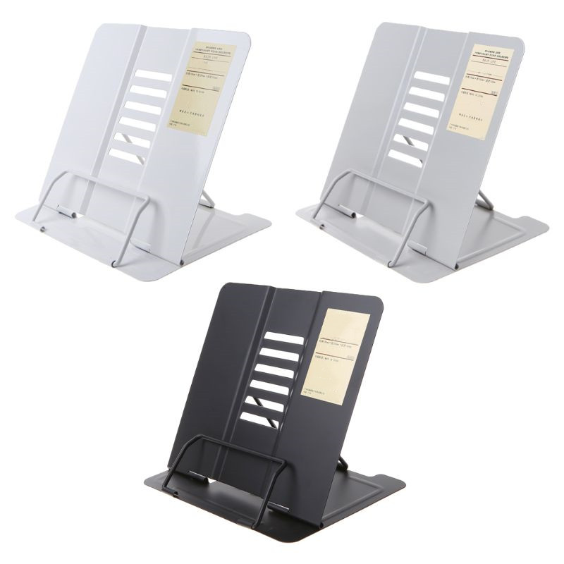 1Pc Adjustable Angle Portable Reading Book Stand Text Book Document Holder new.