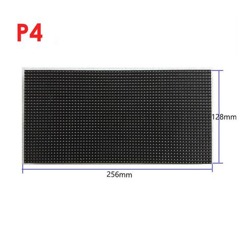 Lowest price cheapest rgb led matrix module p4 128mm x 256mm, fixing type rental type led display module price p3 p4 p5 ► Photo 1/6