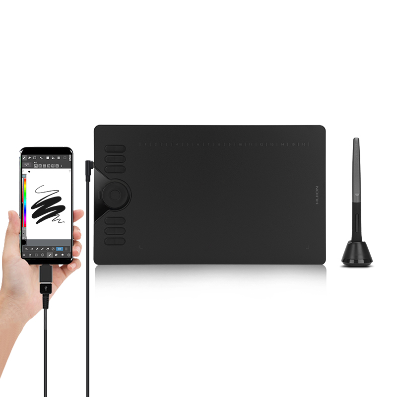 Drawing Tablet For Phone HUION HS610 Graphic Tablets Digital