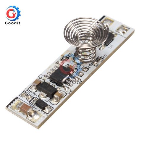 Touch Switch 9V-24V 30W 3A Capacitive Sensor Module LED Dimming Control Lamps Active Components Three Mode Hard Light Controller ► Photo 1/6