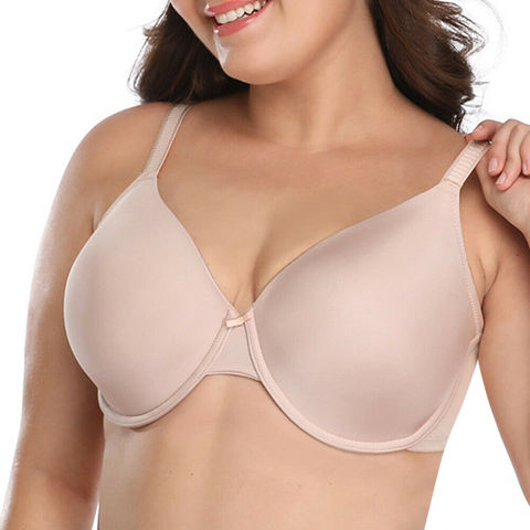 Thin Full Cup Plus Size Bras 34 36 38 40 C D E F G H I J Large Cup Bra Big Size Sexy Bow Underwire Push Up Bras for Women ► Photo 1/6