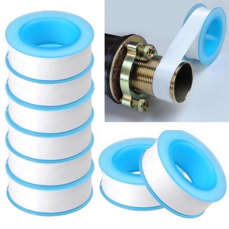 10Pcs Thread Tape Roll Plumbing Plumber Fitting for Water Pipe Sealing Household ► Photo 1/6