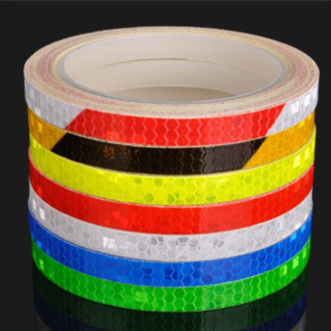 800cm/315inch Fluorescent MTB Bike Bicycle Cycling Motorcycle Reflective Stickers Strip Decal Tape Safety Waterproof ► Photo 1/6
