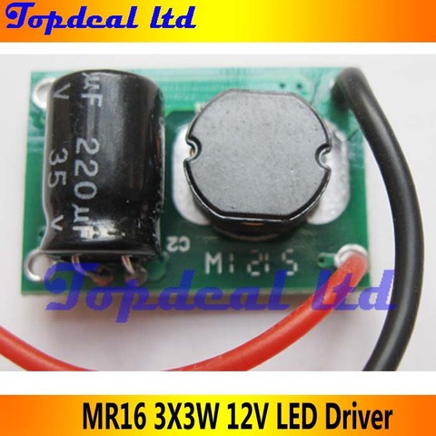 10pcs 12V 10W LED Driver for 3x3W 9-11V 850mA  high Power 10w led chip transformer, free shipping ► Photo 1/3