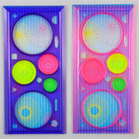 Spirograph Geometric Ruler Set  Spirograph Children Drawing