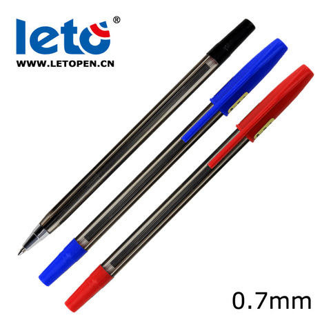 Popular 1 pcs 3 Colors Ball Point Pen 0.7mm Classic School & Office Sign Exam Business Smooth Quality supplies ► Photo 1/5
