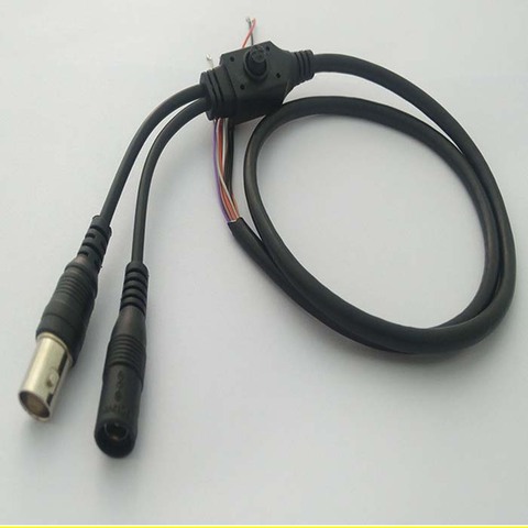 80cm Length OSD Menu Video Cable for CCTV Cameras Black Color ► Photo 1/1