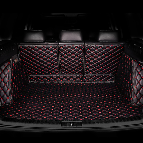 HeXinYan Custom Car Trunk Mats for Audi all models A3 Q5 Q3 A7 SQ5 A8 Q7 A5 car styling auto accessories custom cargo liner ► Photo 1/6